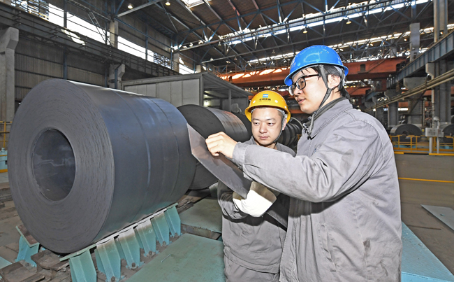 河钢唐钢一钢轧厂 半无头轧制技术推动钢材生产提质增效